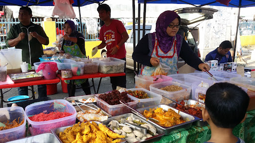 Nasi Kerabu, Pasar Pekan Semenyih 1 Nasi Kerabu, Pasar Pekan Semenyih
